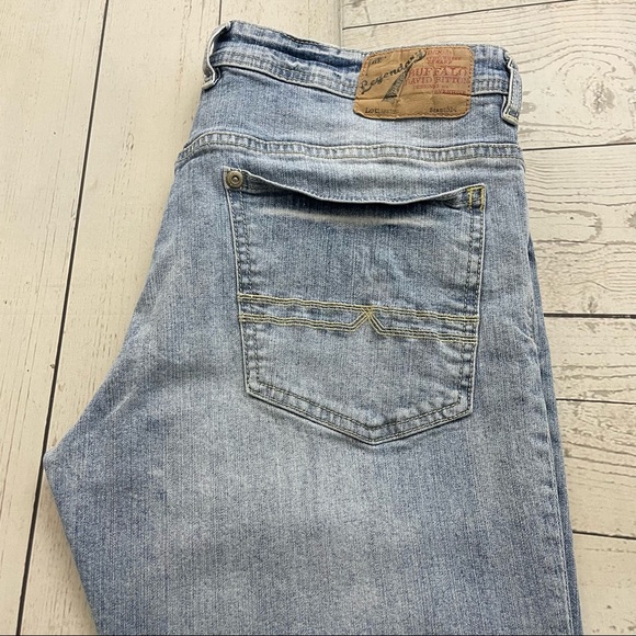 Buffalo David Bitton Other - Buffalo David Bitton Men's W36 x L29 Blue Evan-X Slim Fit Light Wash Denim Jeans